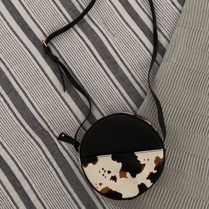 Cow Print Crossbody Bag